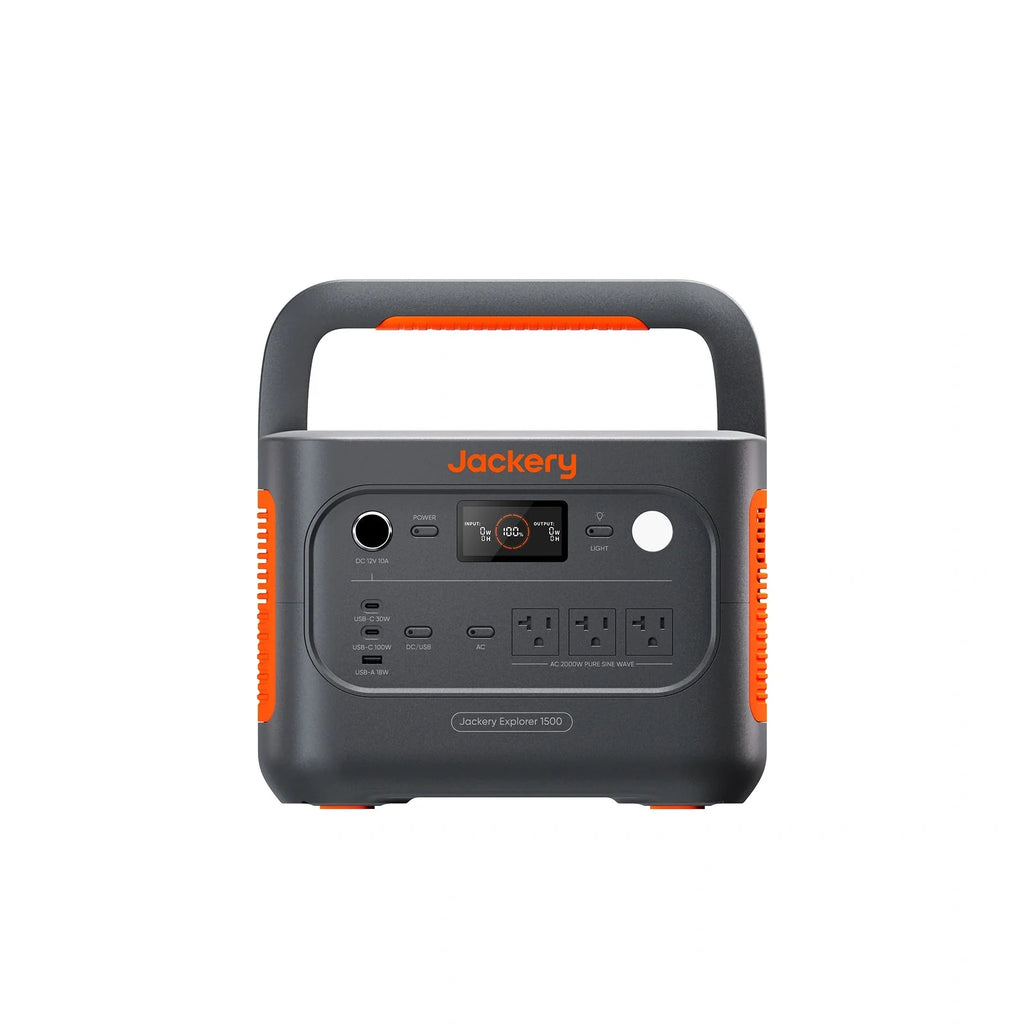 Jackery Explorer 1500 v2 Portable Power Station, 1536Wh