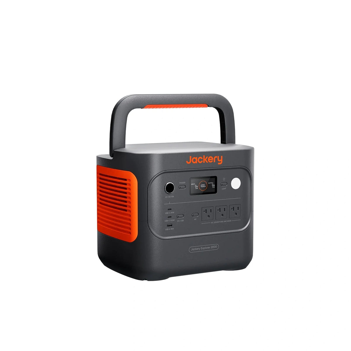 Jackery Solar Generator 2000 v2 with 2x SolarSaga 200W, view 4