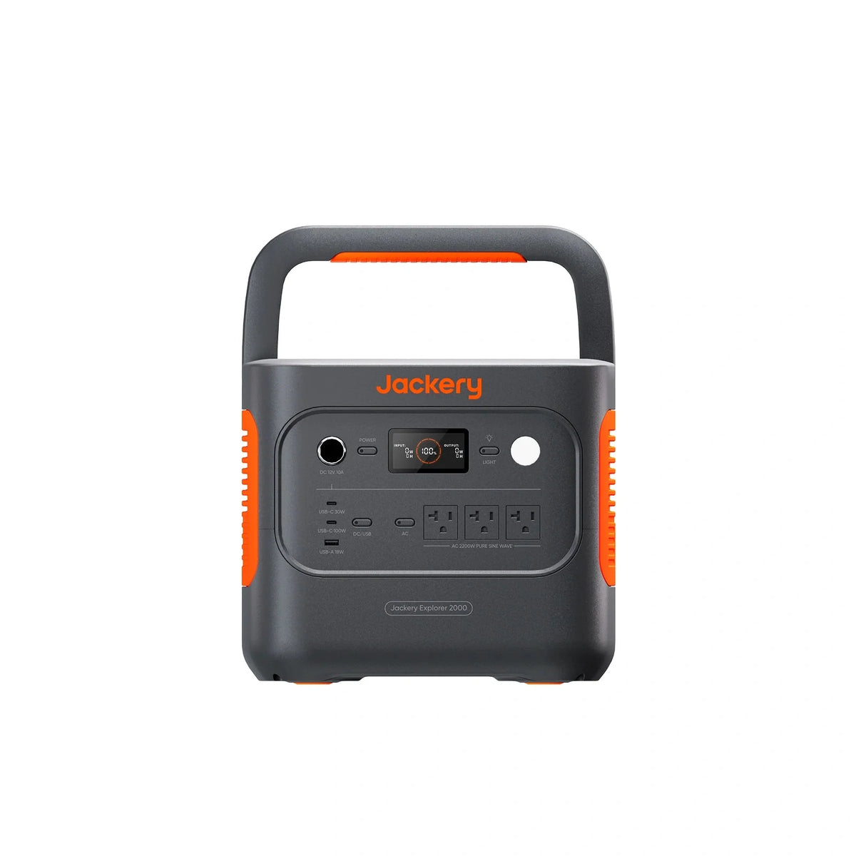 Jackery Solar Generator 2000 v2 with 2x SolarSaga 200W, view 3
