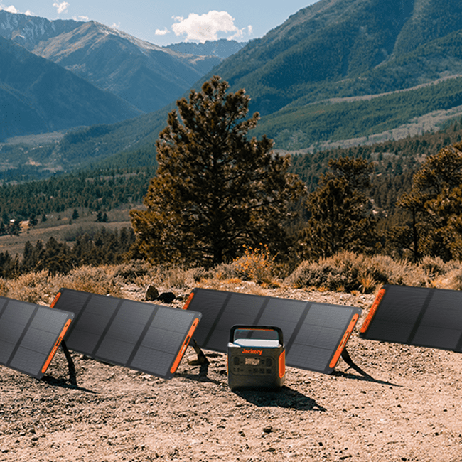Jackery SolarSaga 200W Bifacial Solar Panel, view 3