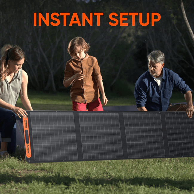 Jackery SolarSaga 200W Bifacial Solar Panel, view 2